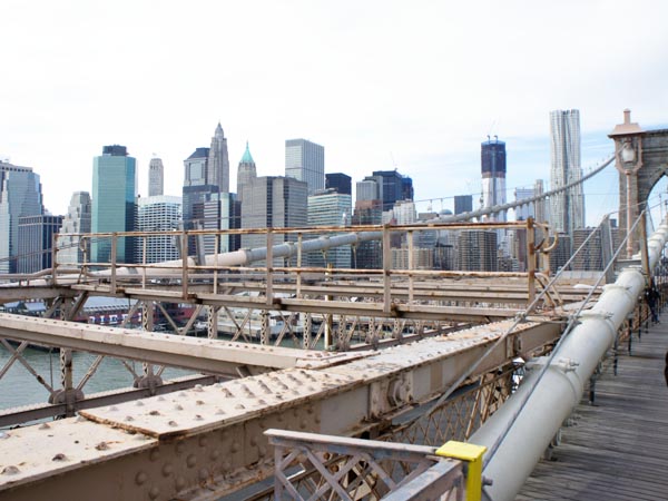 View from the Brooklyn Bridge - New York