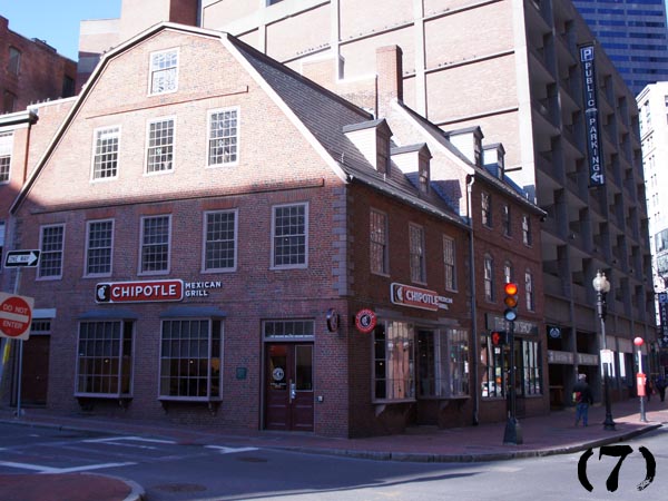 Old corner bookstore - Freedom Trail - Boston
