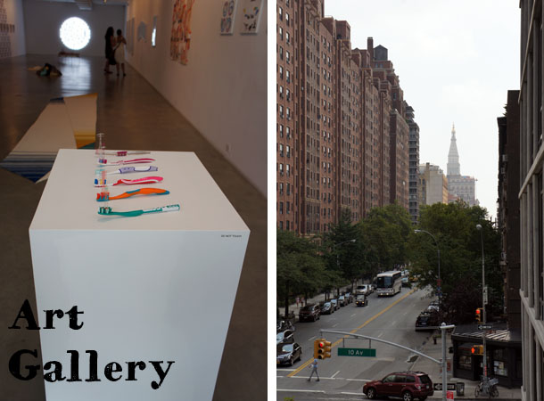 Chelsea Art Gallery - View from the High Line - New York