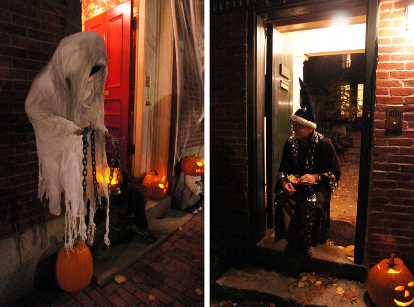 Fantômes et magiciens, Halloween, Beacon Hill, Boston