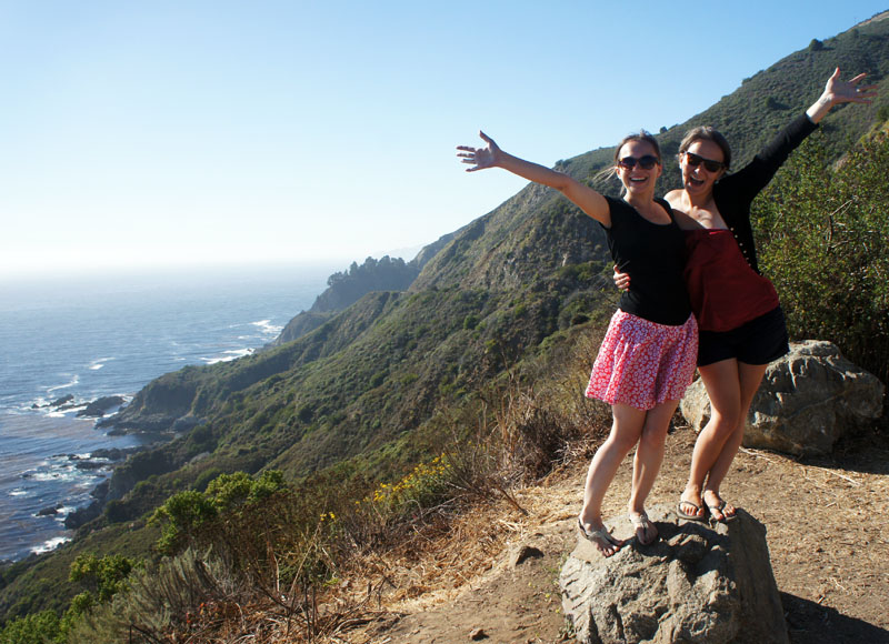 Léo et Mathilde - Highway 1, Pacific Coast, California Léo et Mathilde - Highway 1, Pacific Coast, California