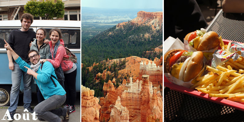 Les vacances dans l'ouest américain : Californie, canyons et burgers