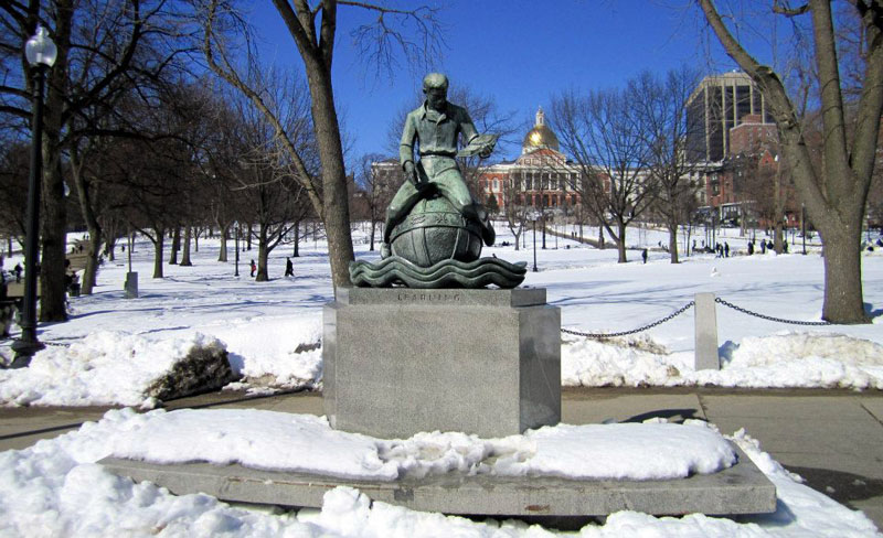 Boston Common - Maïté fait un stage à Boston