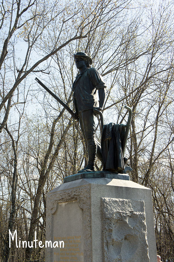 Minuteman Statue, North Bridge, Minuteman National Historical Park
