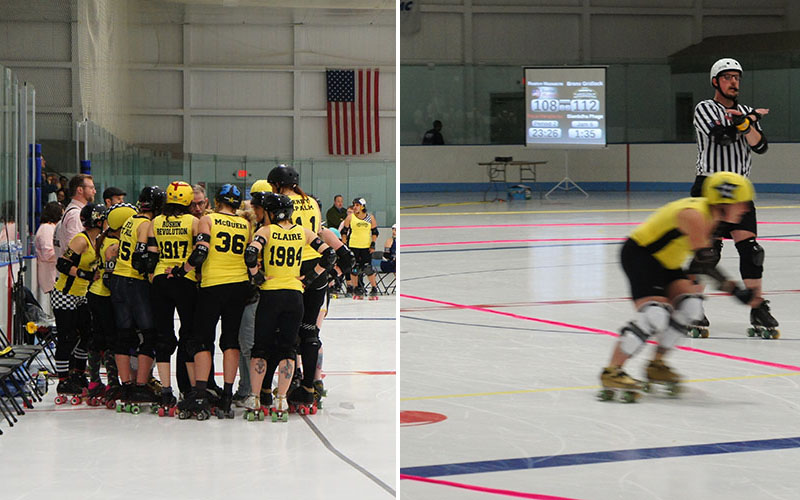 Roller Derby Boston vs New York