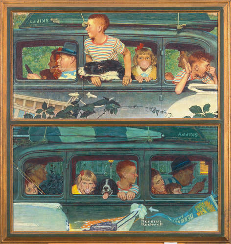 Permis de conduire, Norman Rockwell