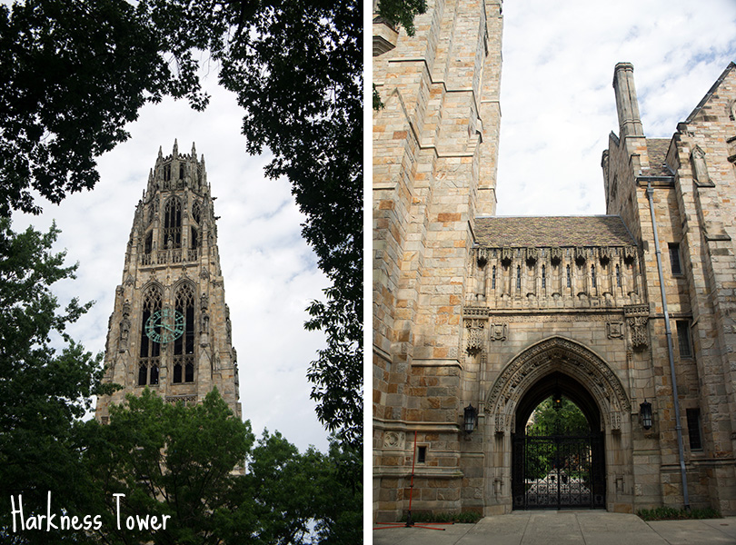 Yale University New Haven Harkness Tower