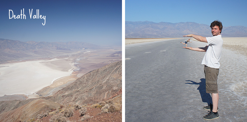 Road trip entre amis - Death Valley