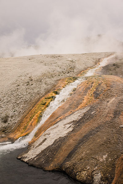 Hot springs - Yellowstone National Park