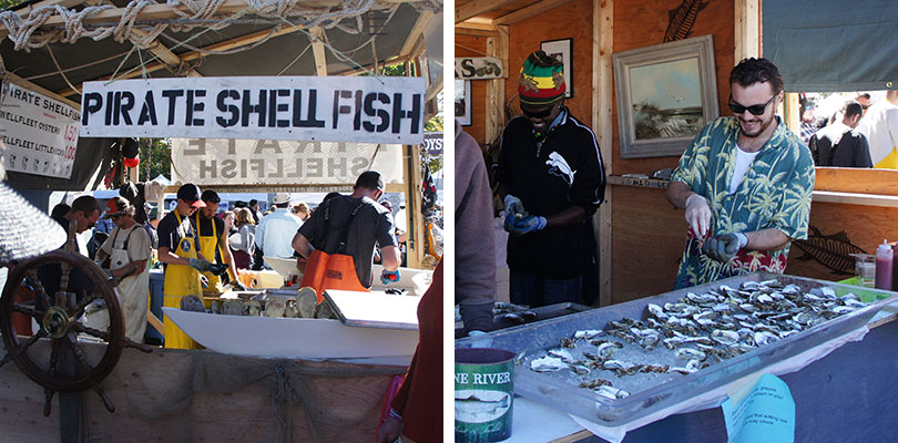 Oyster Fest, stands Shellfish, Wellfleet Cape Cod