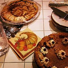 desserts de Thanksgiving