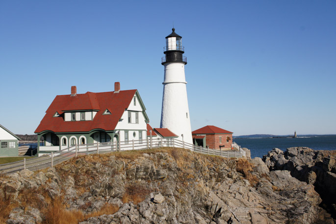Le phare de Portland, Maine