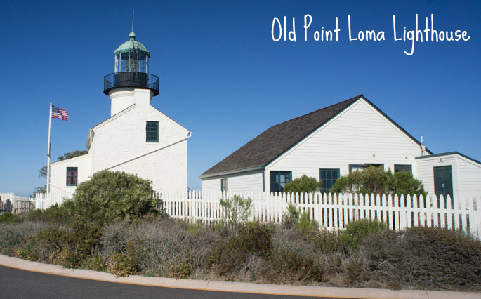 Old Point Loma Lighthouse, San Diego, Californie