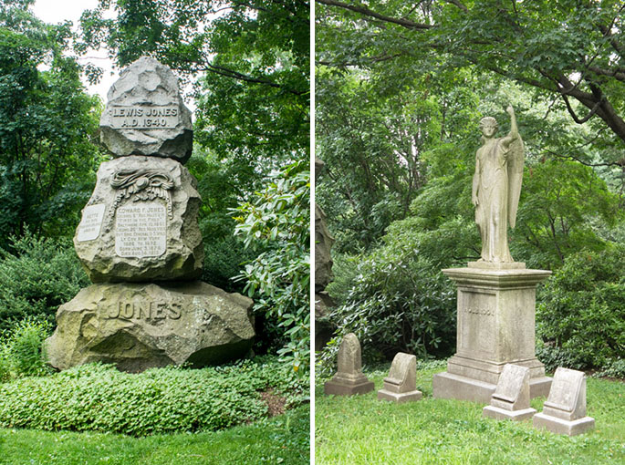 Tombes 1 - Mount Auburn Cemetery