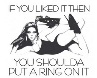 put a ring on it - beyonce