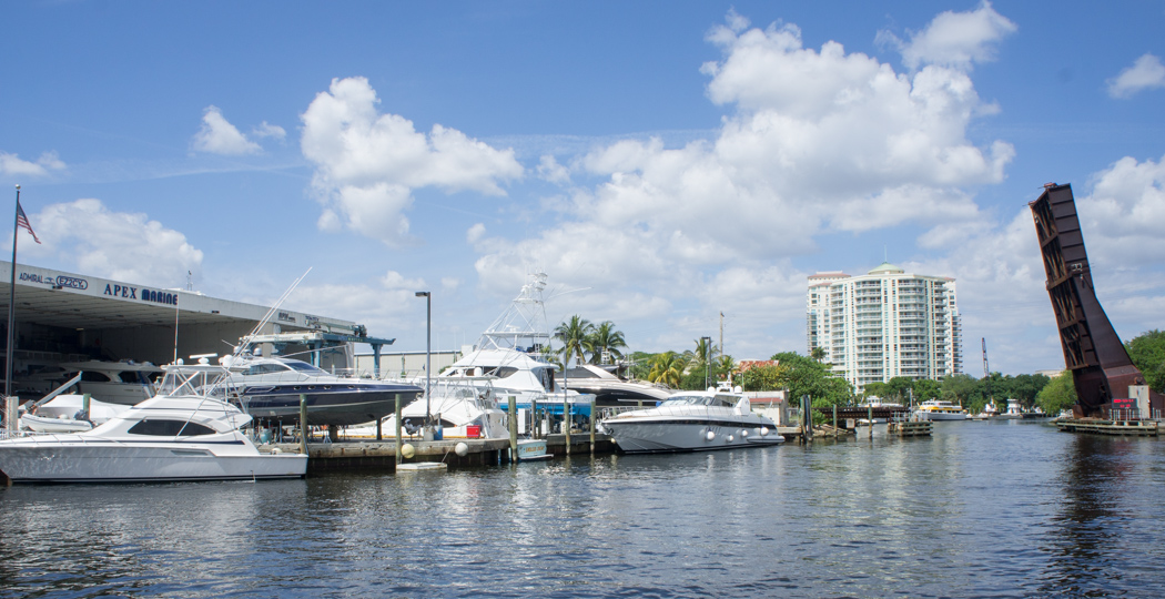 Fort Lauderdale - Floride - yacht et canaux