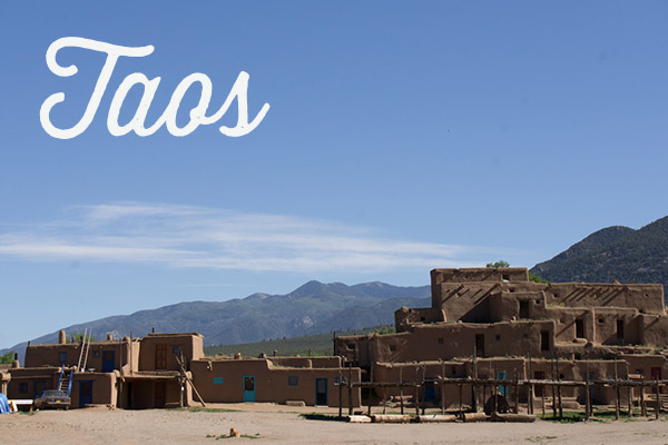Taos et Taos Pueblo Nouveau Mexique