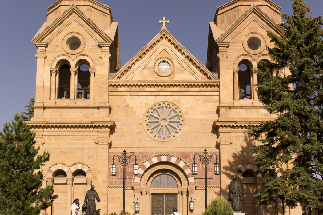 Saint François D'assise - église de Santa Fe, New Mexico
