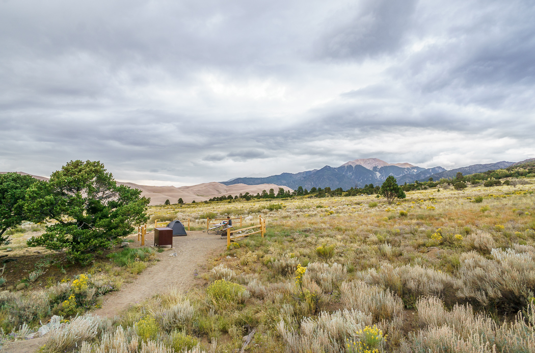 Great Sand Dunes camping