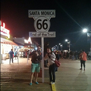 route 66 End of TRail Santa Monica Los Angeles - www.maathiildee.com