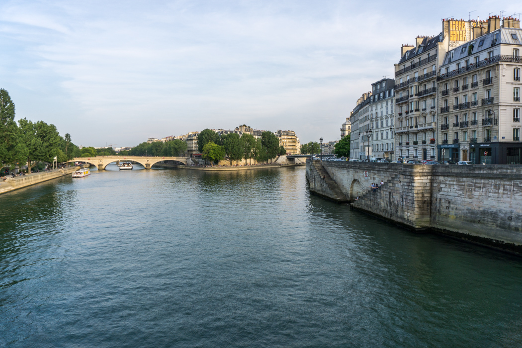 Vacances en France - sur les ponts de Paris
