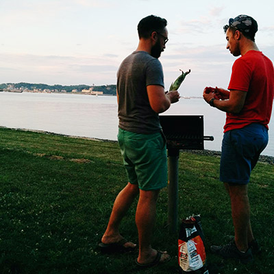 Barbecue Boston Island