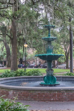 Visiter Savannah Georgie - fontaine