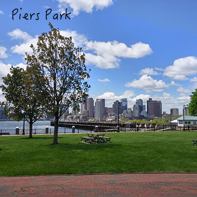 piers park east boston