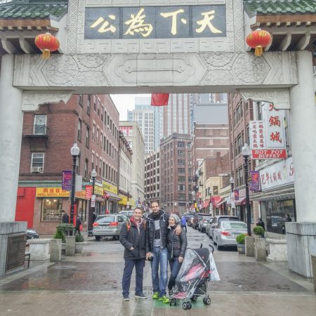 Visiter Boston- la porte de chinatown