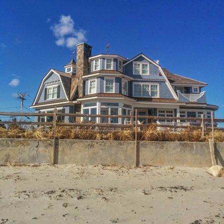 Maine - maison au bord de la plage