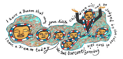 Google fête le Martin Luther King Day