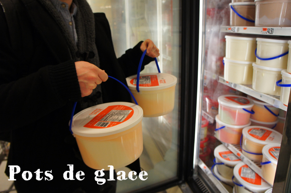 Un pot de glace