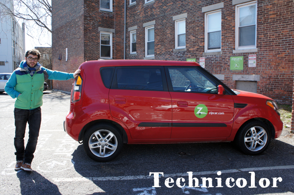 Manu et la Zipcar - Technicolor Manu et la Zipcar - Technicolor