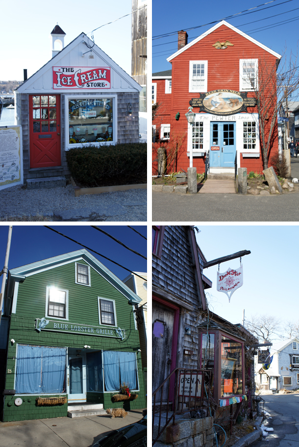 Rockport - les maisons