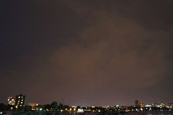 Storm before the fireworks Storm before the fireworks