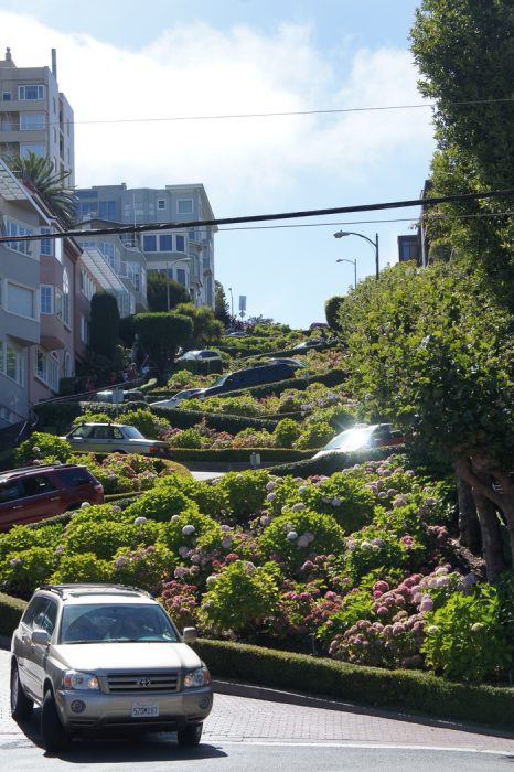 San Francisco USA Lombard Street