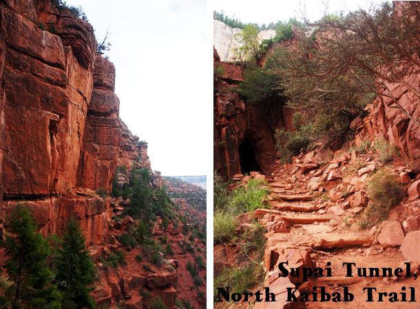 Supai Tunnel - North Kaibab Trail - Grand Canyon Supai Tunnel - North Kaibab Trail - Grand Canyon