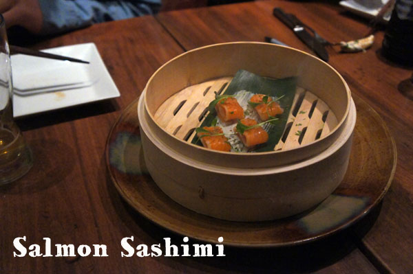 Sashimi Salmon Oya Boston