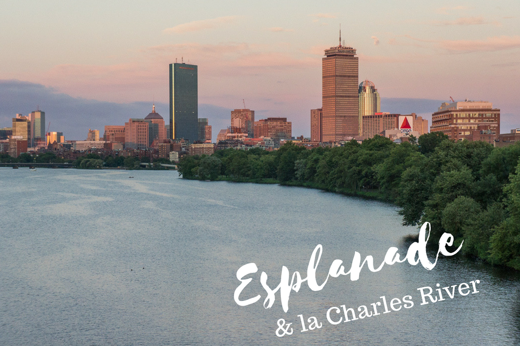 Esplanade et Charles River