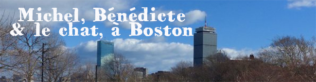 michel bene et le chat à Boston