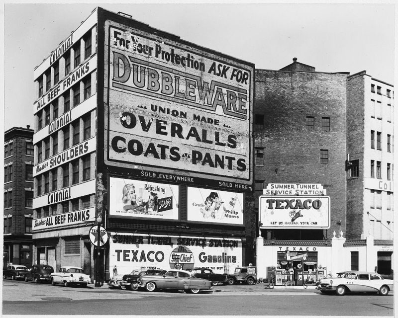 Dirty Old Boston - Cross Street near the Sumner Tunne