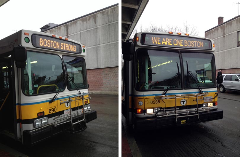 Bus - Boston strong - Photo de Maïté