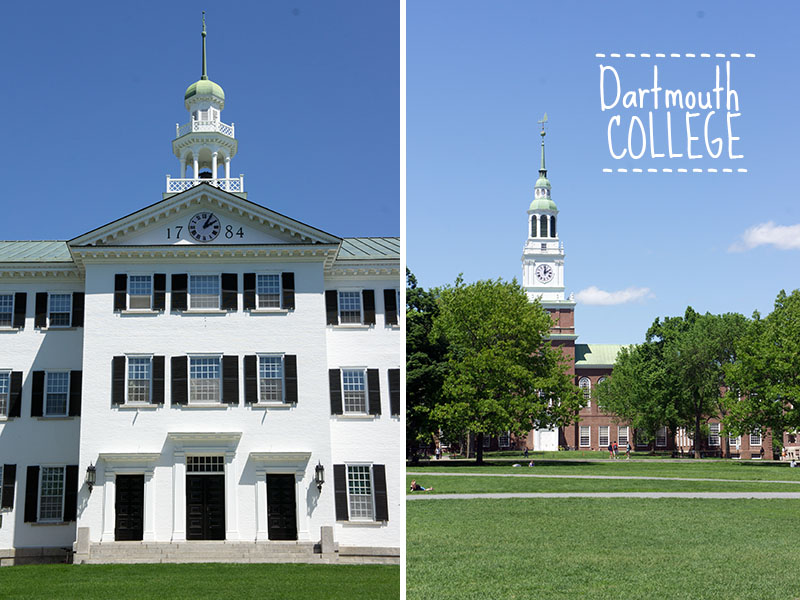 Dartmouth College, Hanover, New Hampshire