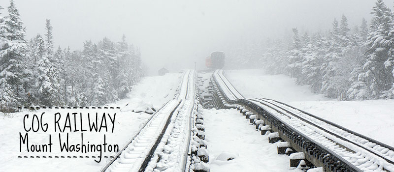 Cograilway Mount Washington, snow on Memorial day