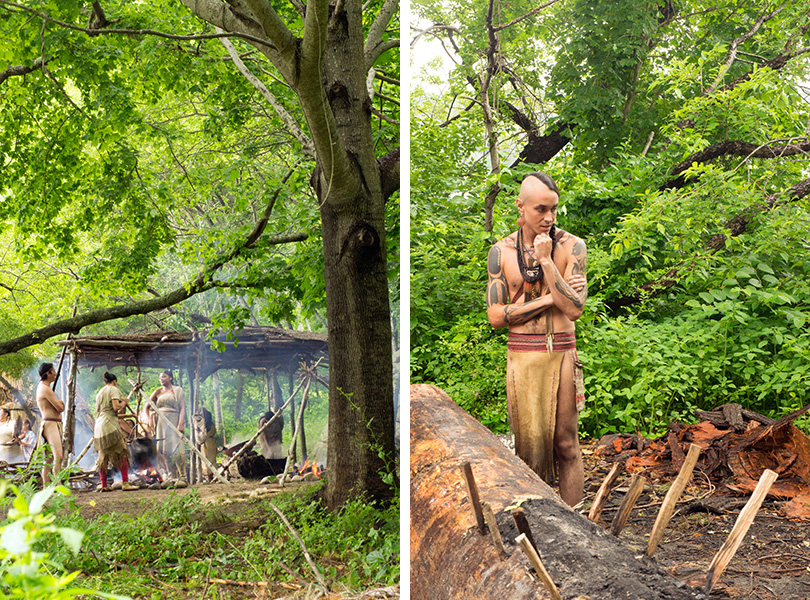 Plimoth Plantation - Native American Village 1