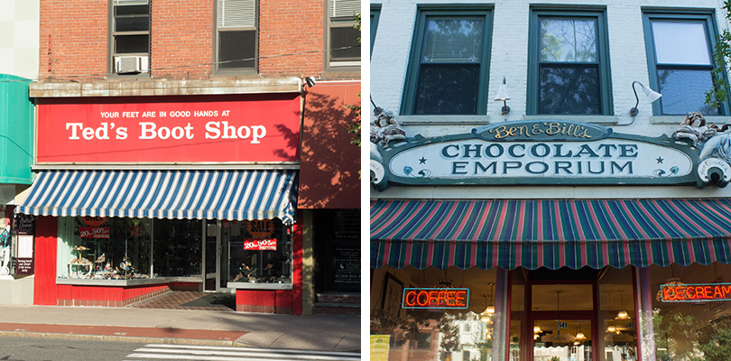 Shops in Northampton, Massachusetts