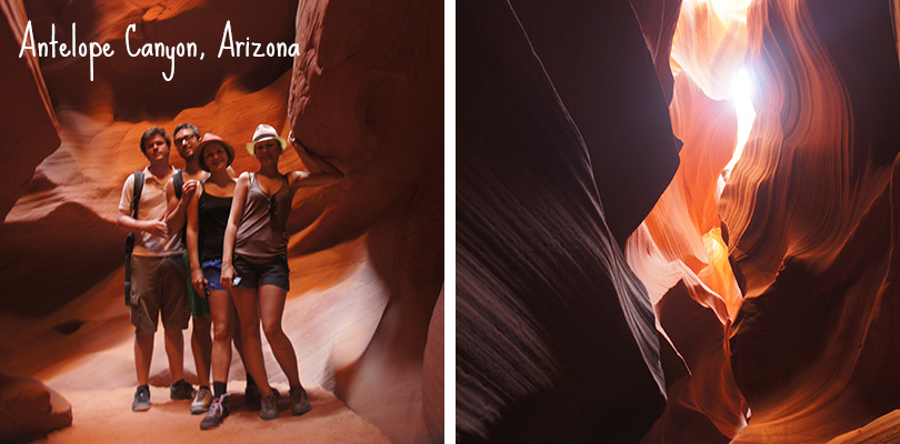 Road trip entre amis - Antelope Canyon