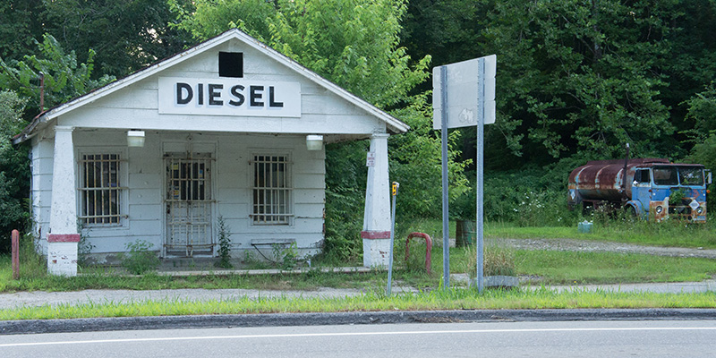 Old Gas Station Connecticut CT