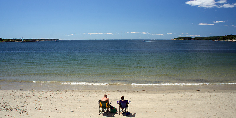 Regarder la mer, Gloucester, MA