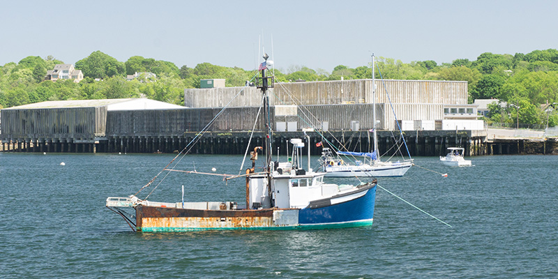 le port de Gloucester, MA